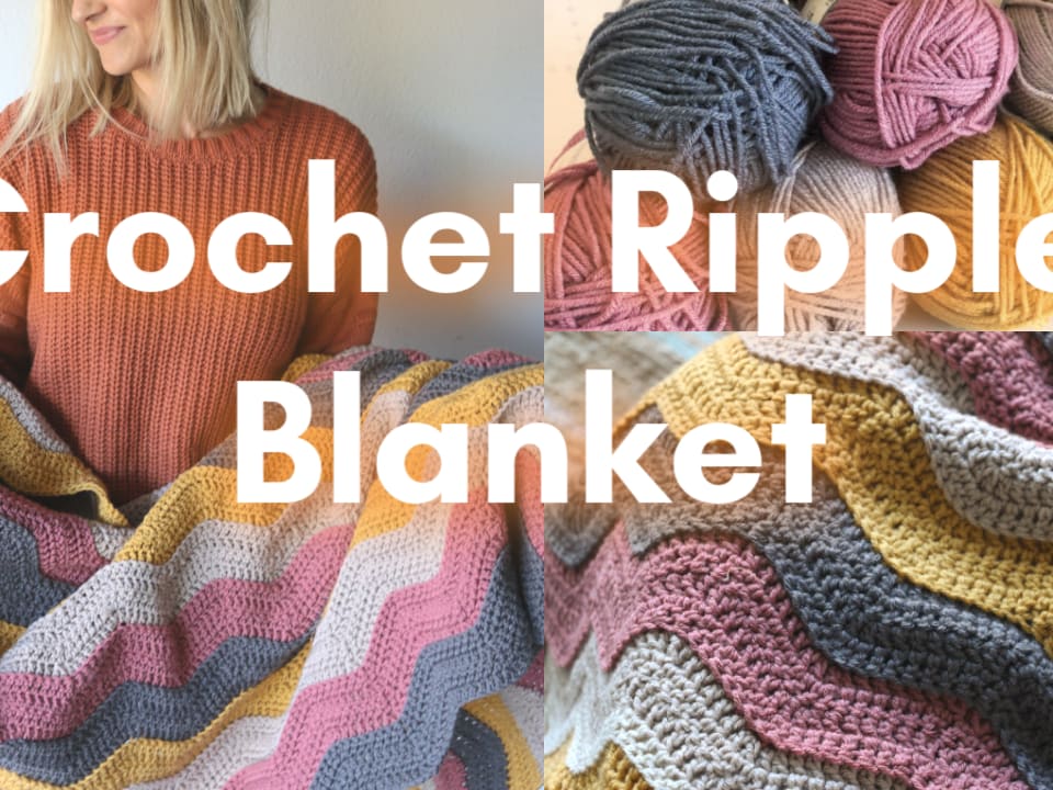 Gentle ripple crochet 2025 pattern