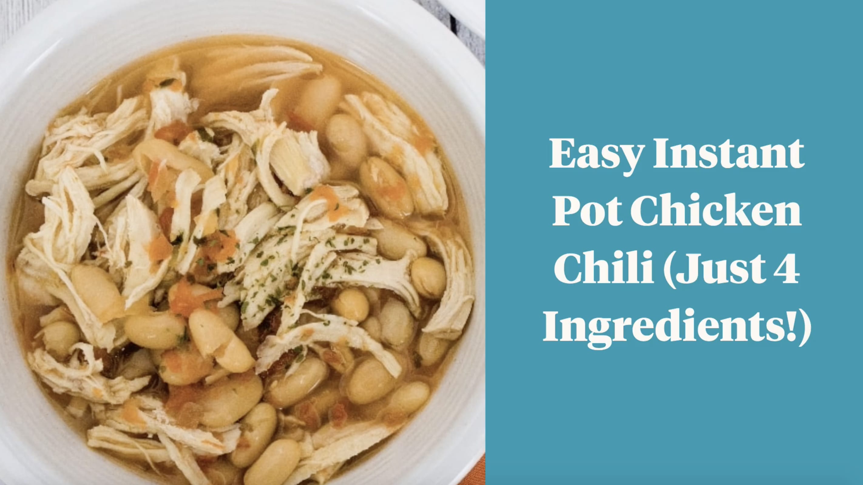 Instant Pot Chicken Chili