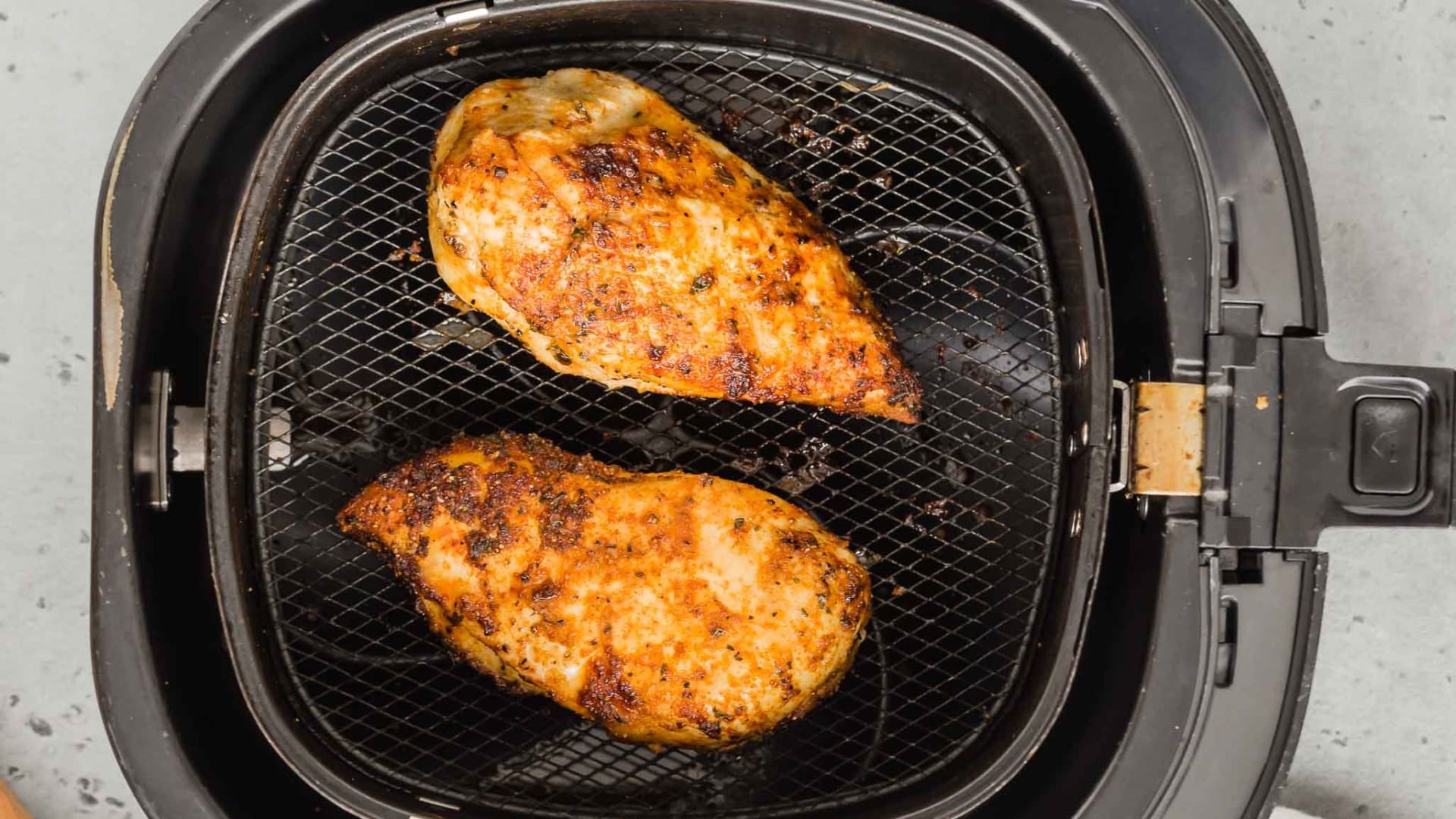 Air Fryer Chicken Breasts - juicy every time! Recipe - Rachel Cooks®