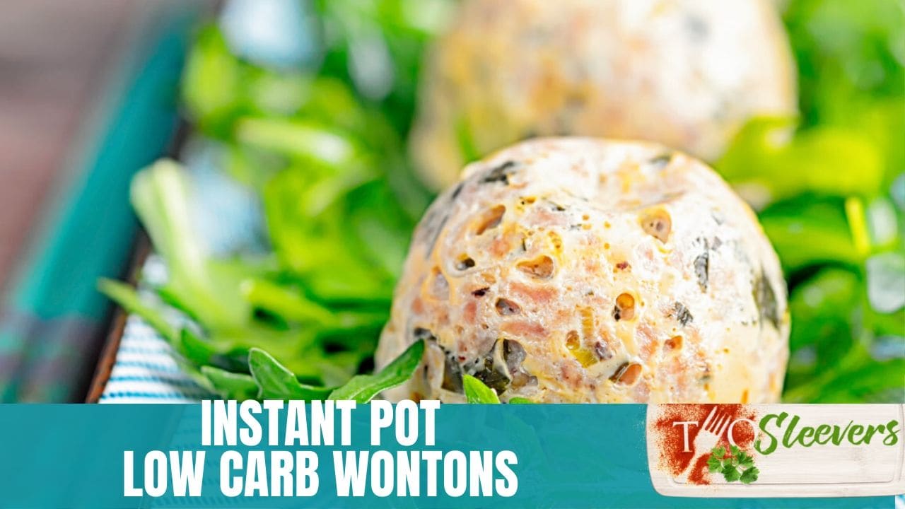 Pressure Cooker Keto Low Carb Wontons