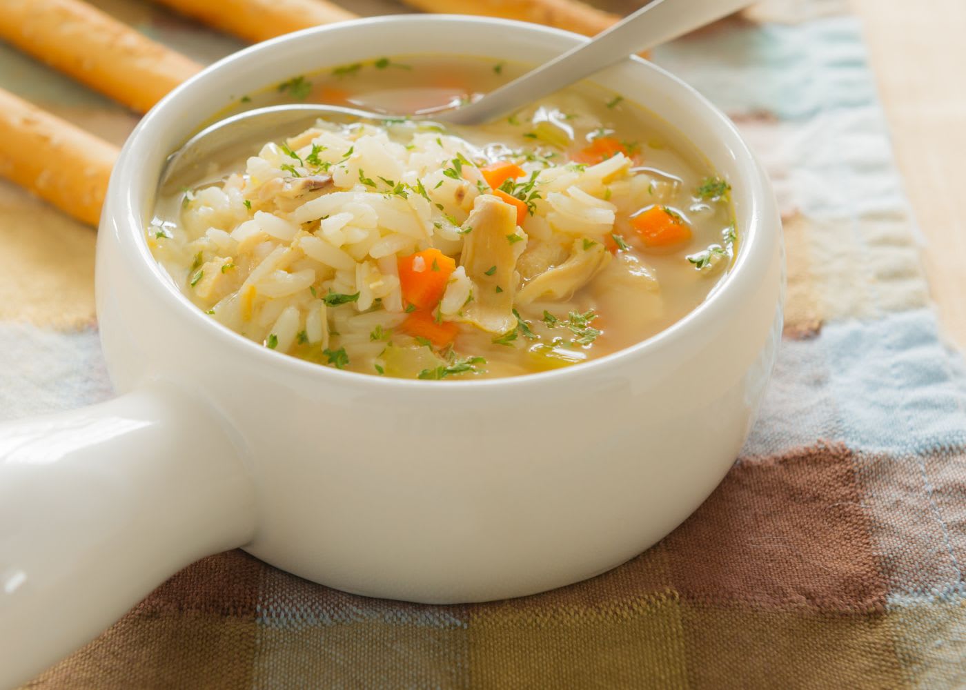 Chicken rice vegetable soup instant pot store