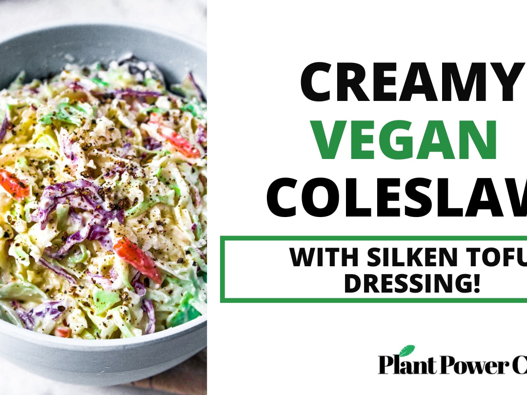 Creamy Vegan Coleslaw - Connoisseurus Veg