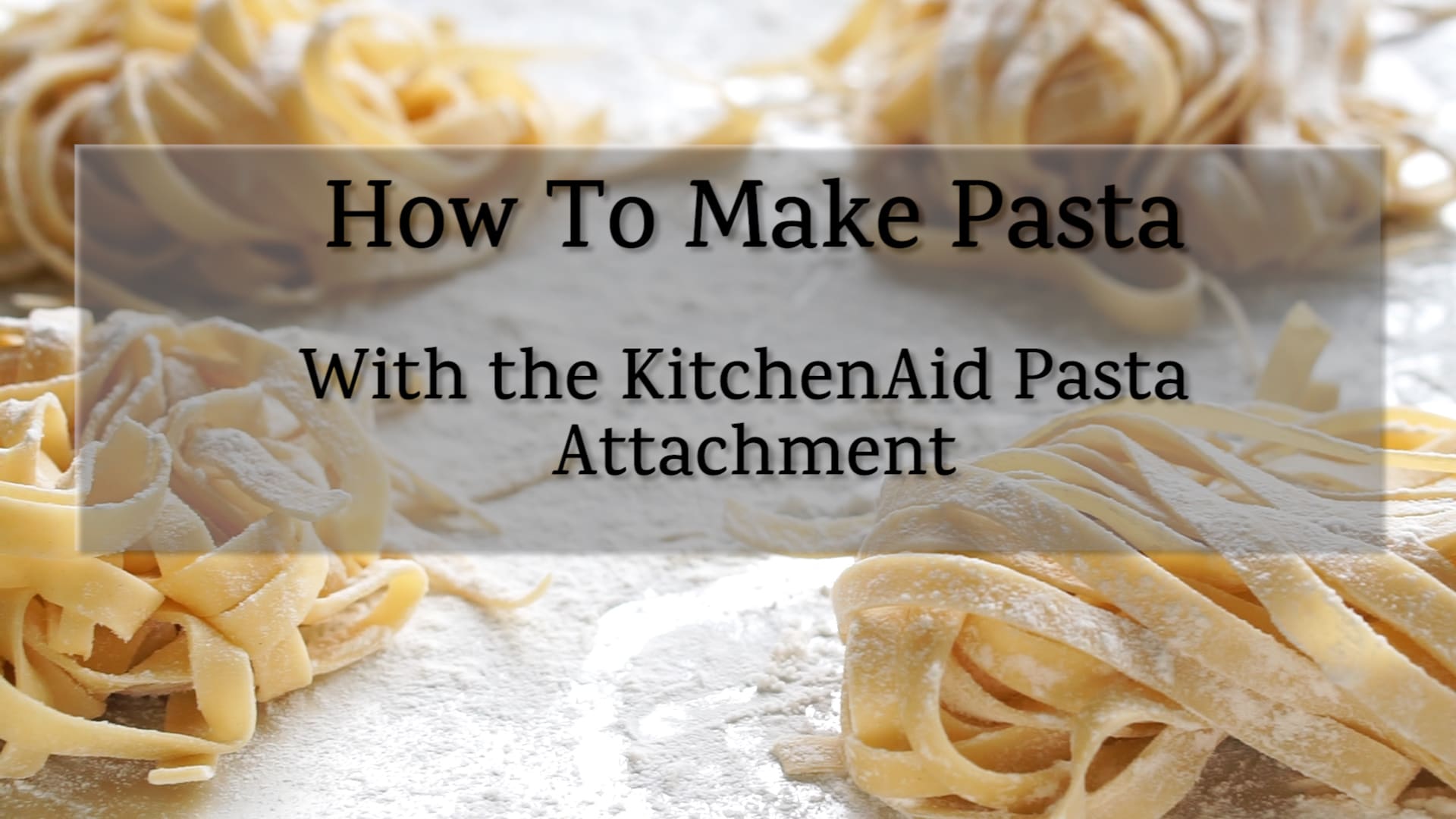 Make fresh pasta the easy way. This attachment tranforms your @Kitchen, kitchen aid pasta attachment