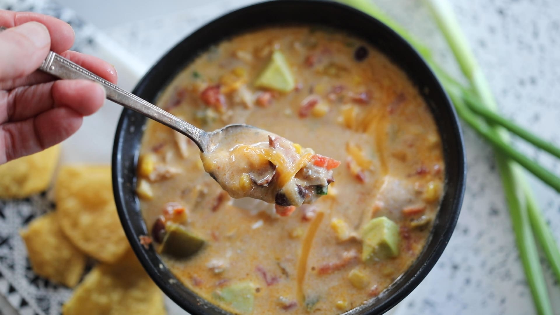 Instant pot creamy chicken taco soup outlet