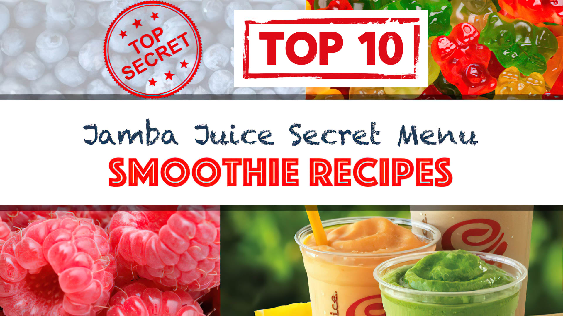 33 Tasty Jamba Juice Secret Menu Smoothie Recipes - Make Drinks