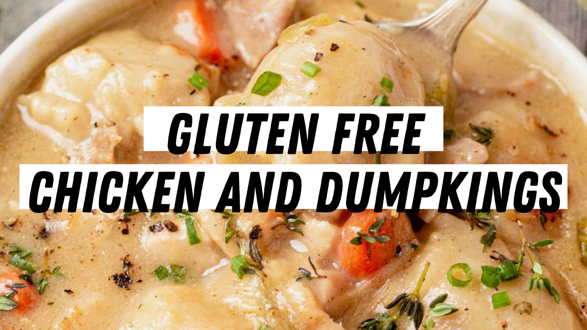 Nana's Chicken and Gluten Free Dumplings - Mom Loves Baking