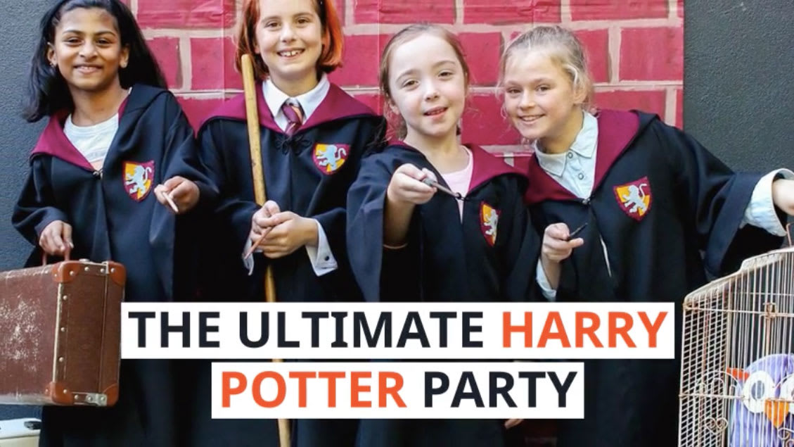 Harry Potter Hogwarts Letter Birthday Invitation -  Sweden