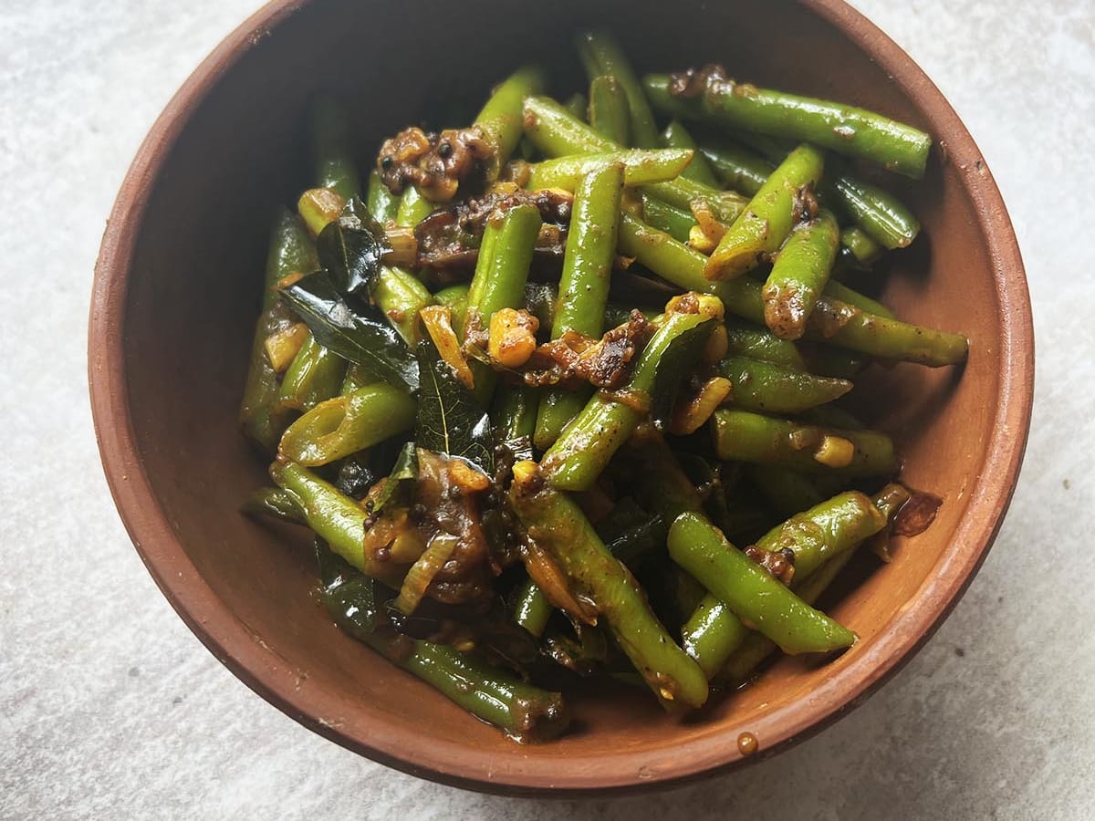 Green bean clearance sri lankan curry