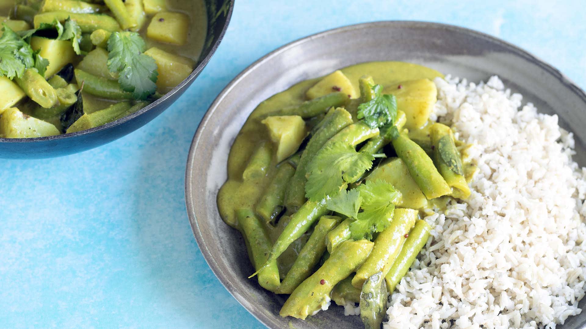 Green bean curry