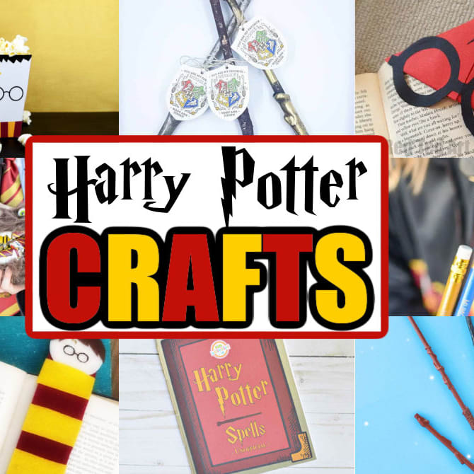 35+ Magical Harry Potter Crafts - Pineapple Paper Co.