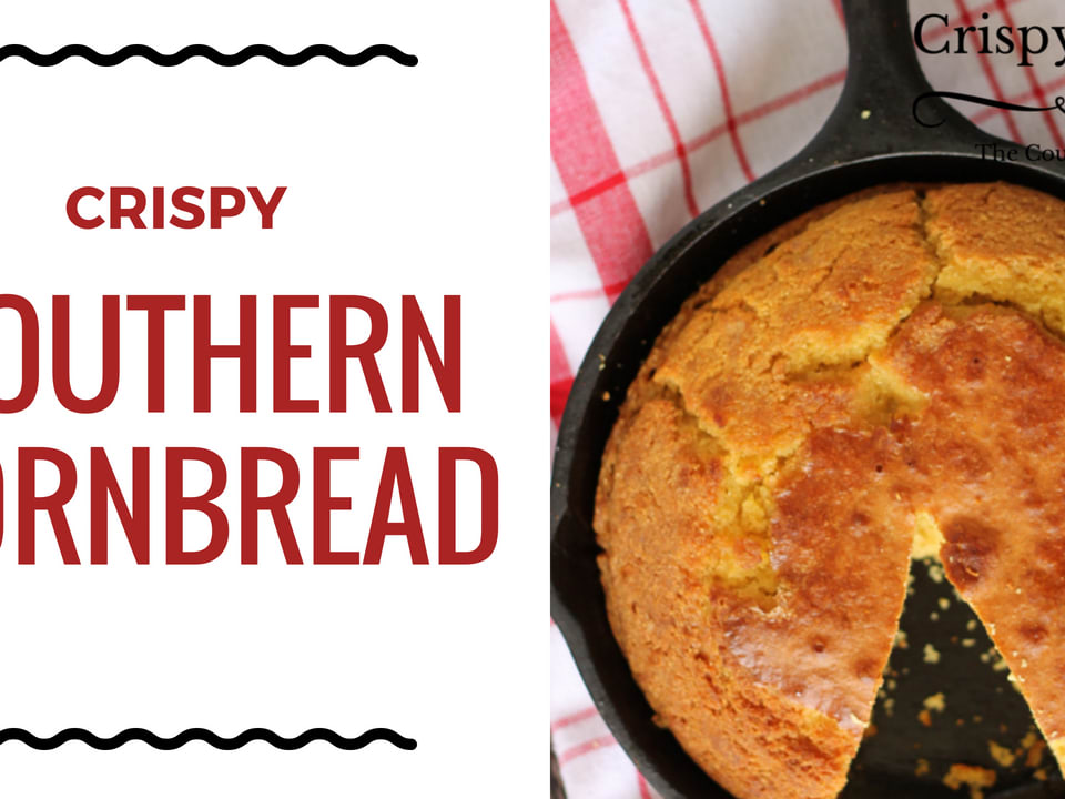 Southern Cornbread Recipe - Feast and Farm