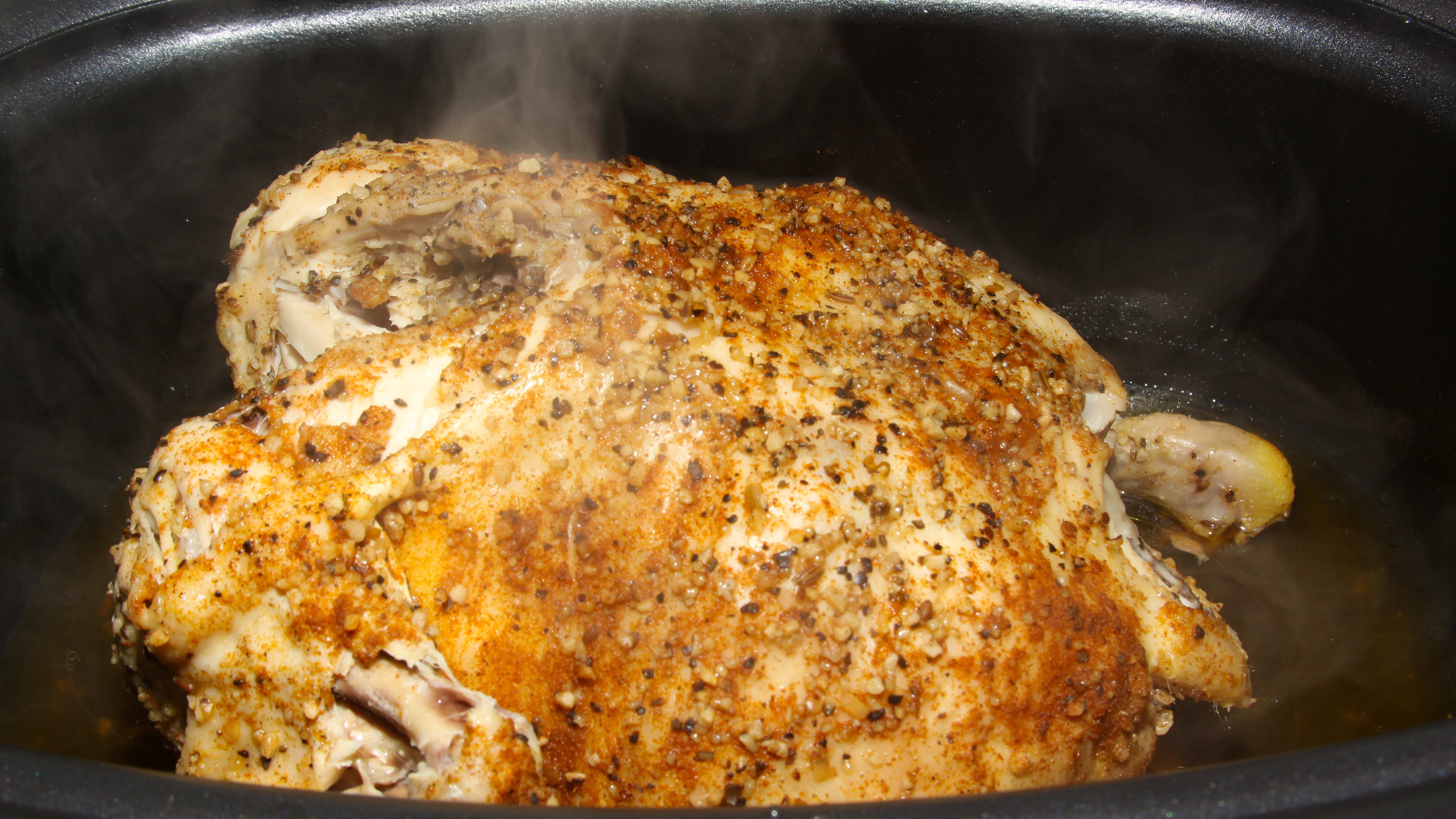 Slow Cooker Recipe: Rotisserie-Style Whole Chicken ⋆ Design Mom