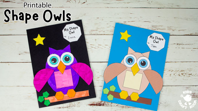 Cute Easter Crafts for Kids - Emma Owl