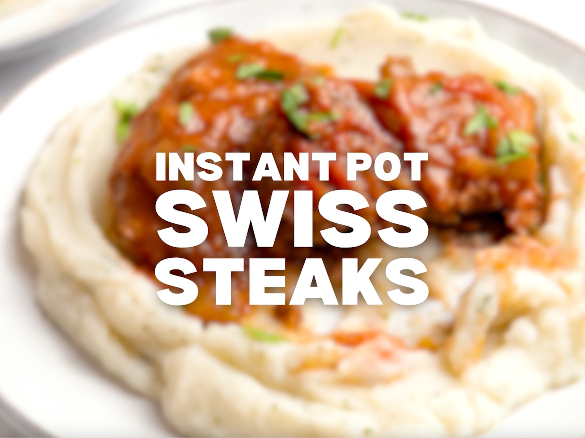 Swiss steak shop recipe instant pot
