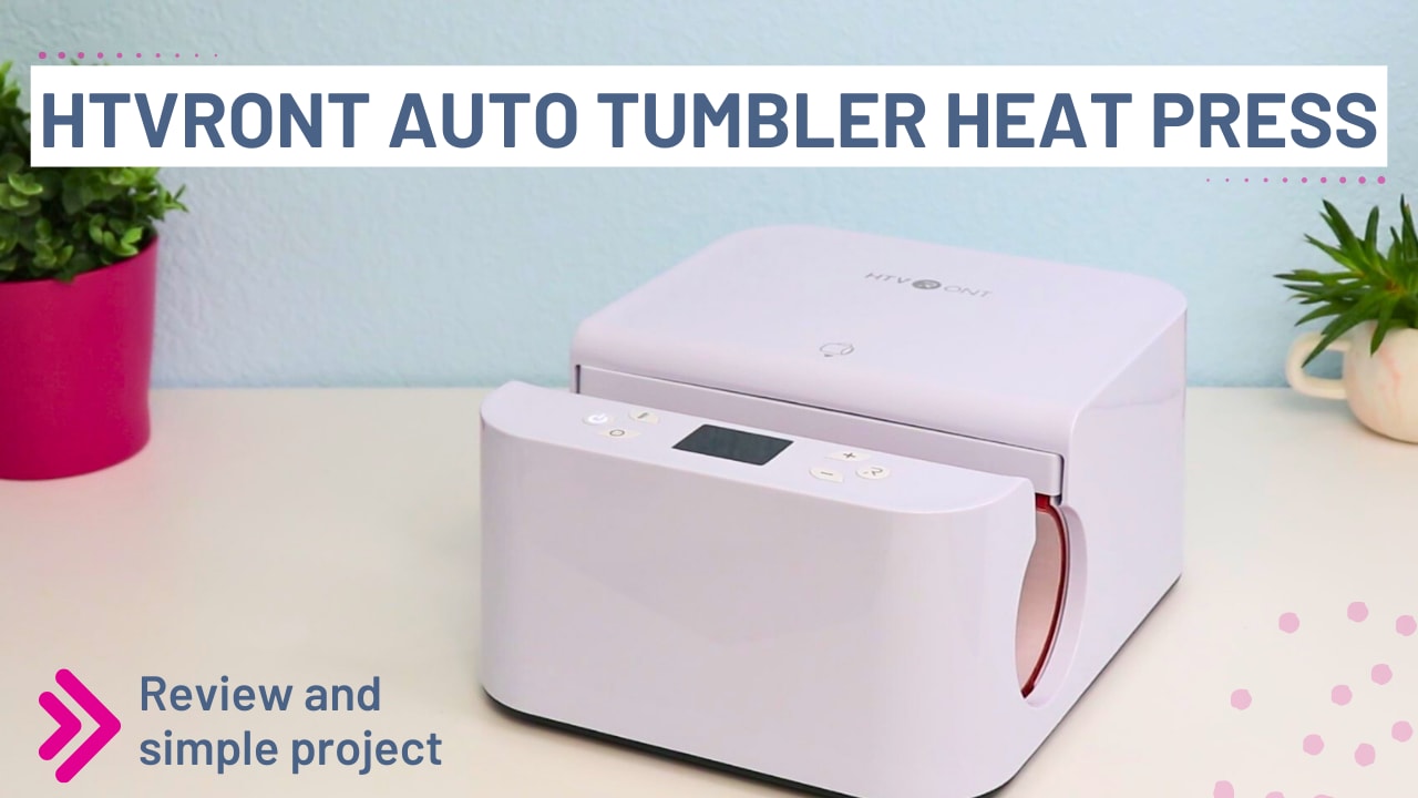 HTVRONT Auto Tumbler Heat Press