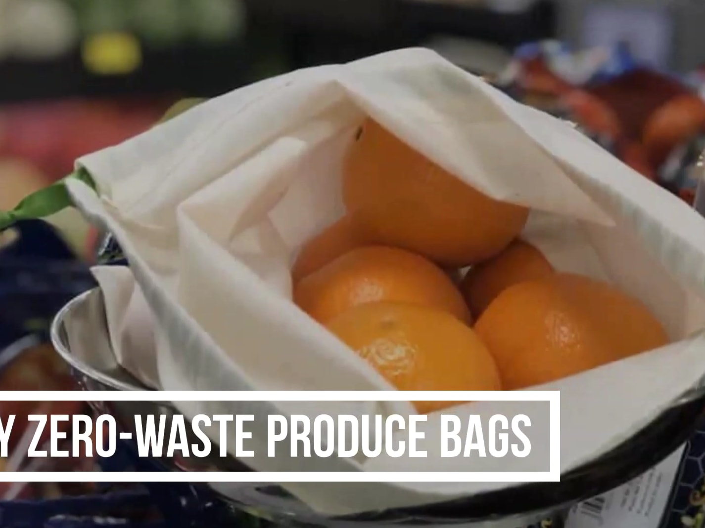 DIY Zero Waste Produce Bags