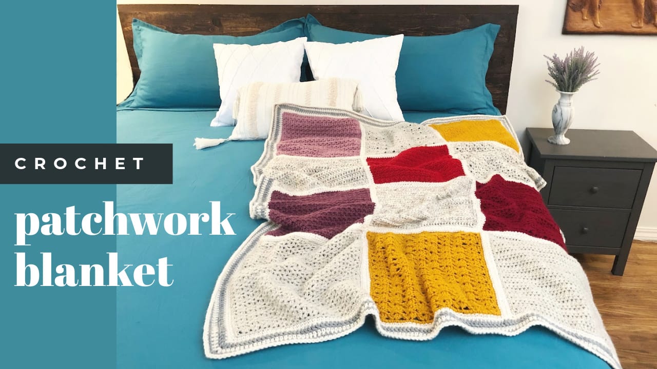 Easy crochet deals patchwork blanket