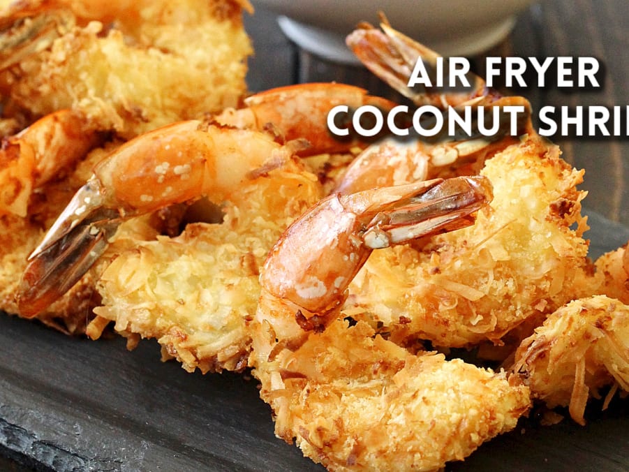 Crispy Air Fryer Fried Shrimp - Easy Ninja Foodi Shrimp Recipe