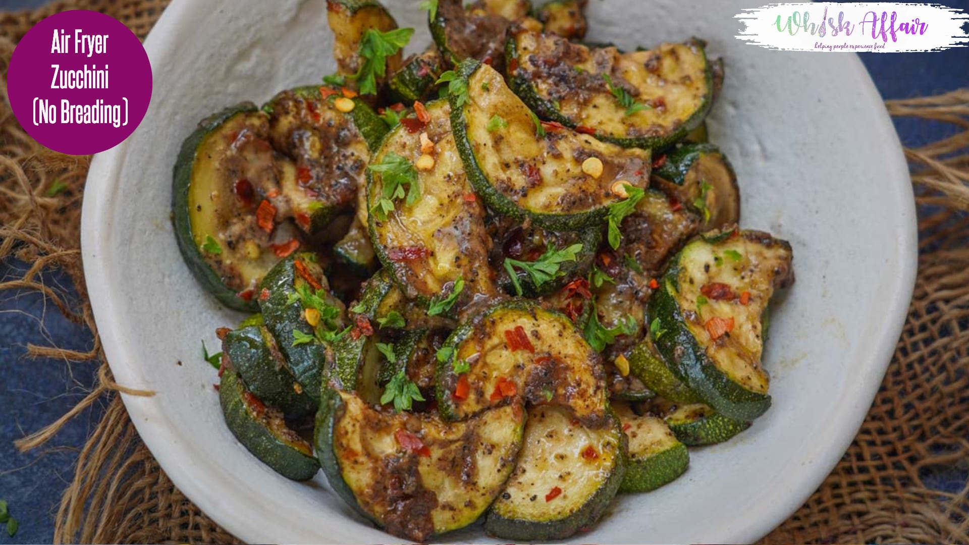 Air fryer deals zucchini no breading