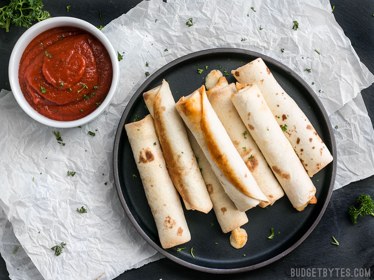 Pizza Roll Ups - An Easy Last Minute Appetizer - Budget Bytes