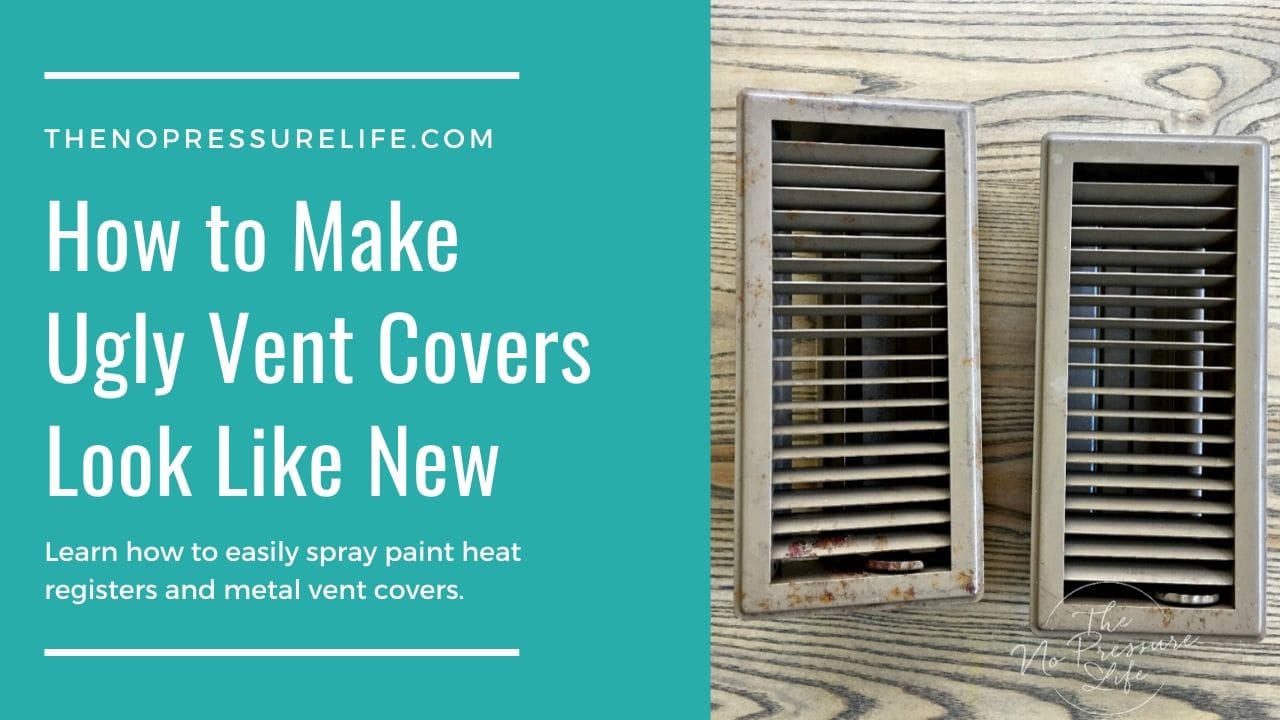 How to Spray Paint Floor and Wall Vents, Thrifty Decor Chick