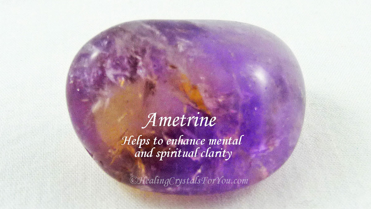 Ametrine Spiritual Meaning Properties and Powers