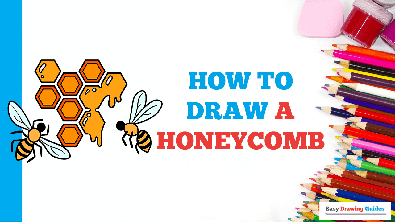cute honeycomb drawing  Honeycombs drawings, Honeycomb, Drawings