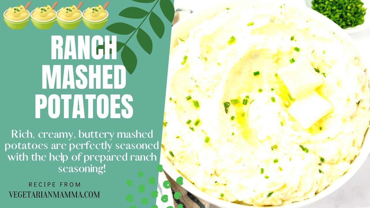 Instant mashed potatoes with ranch dressing mix new arrivals