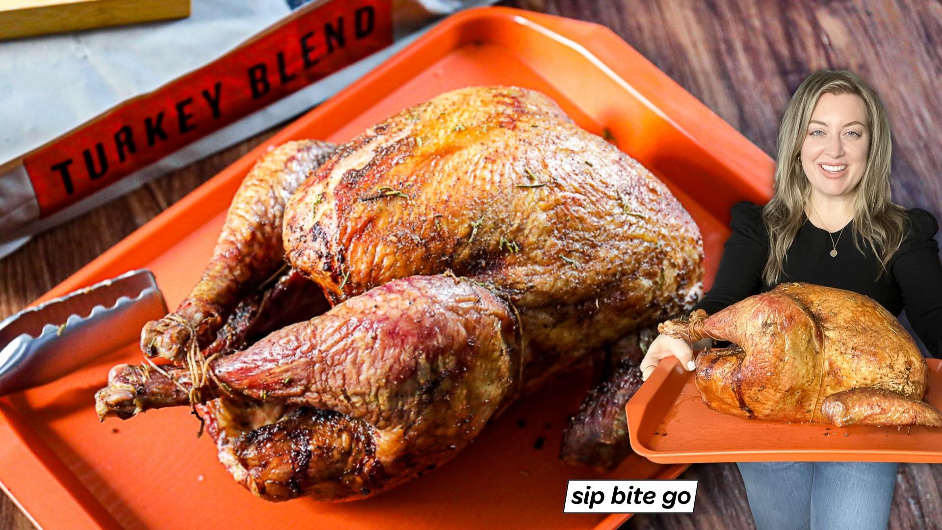 How To Cook A Turkey In The Oven (for Beginners) - Sip Bite Go