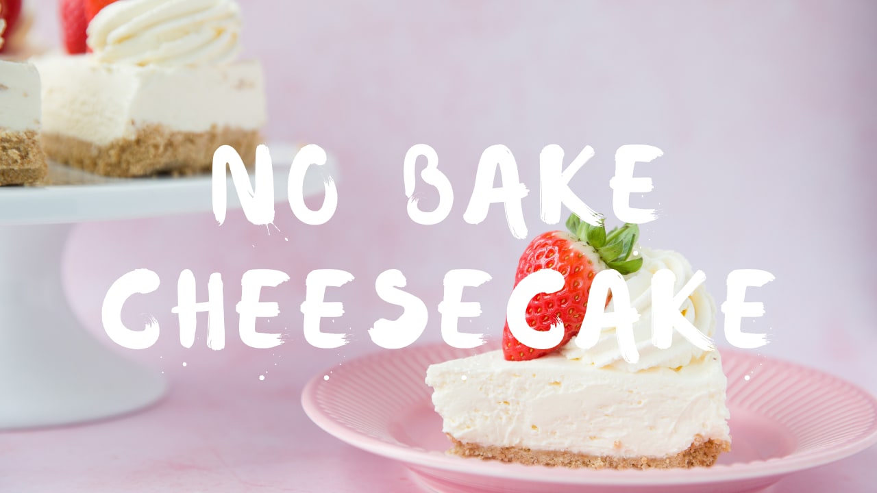 Galaxy Caramel Cheesecake No Bake - Amy Treasure