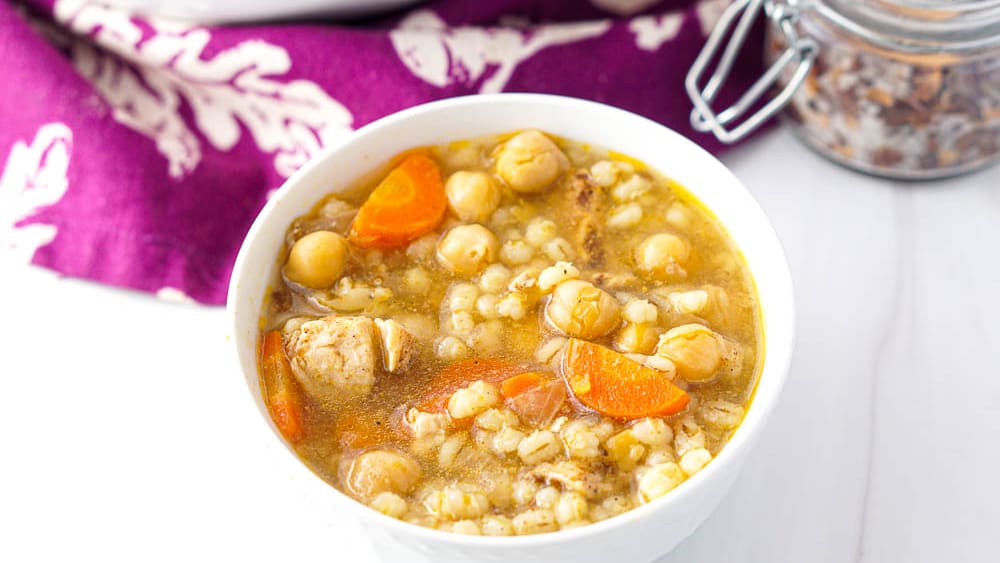 Chicken, Leek And Barley Soup Pinch Of Nom atelieryuwa.ciao.jp