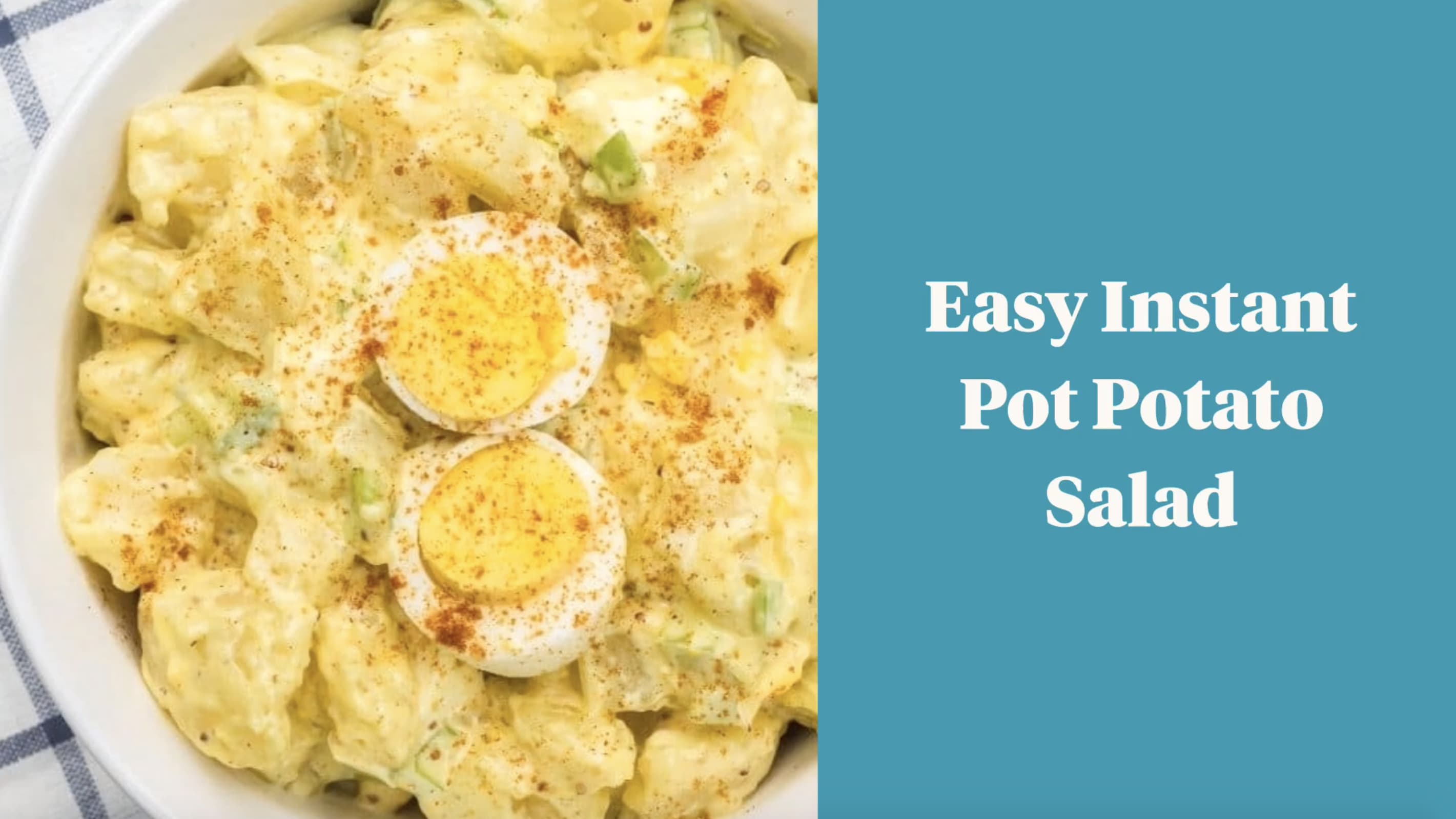 Instant Pot Potato Salad