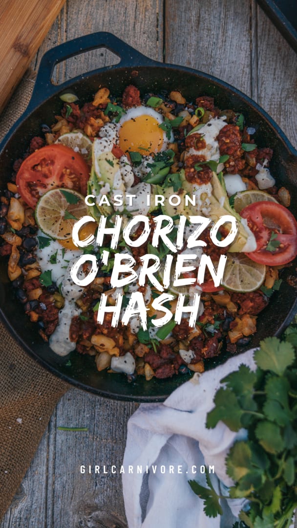 Chorizo and Egg Skillet - The Girl Who Ate Everything