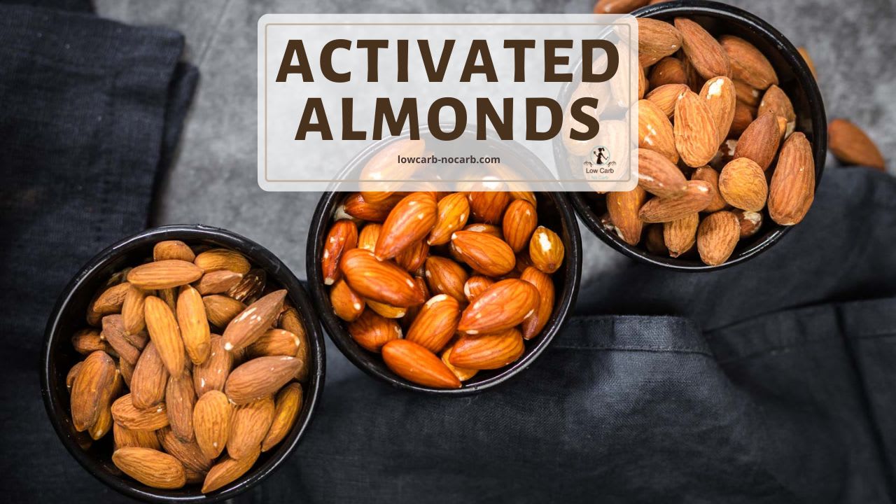 Activated almonds hot sale
