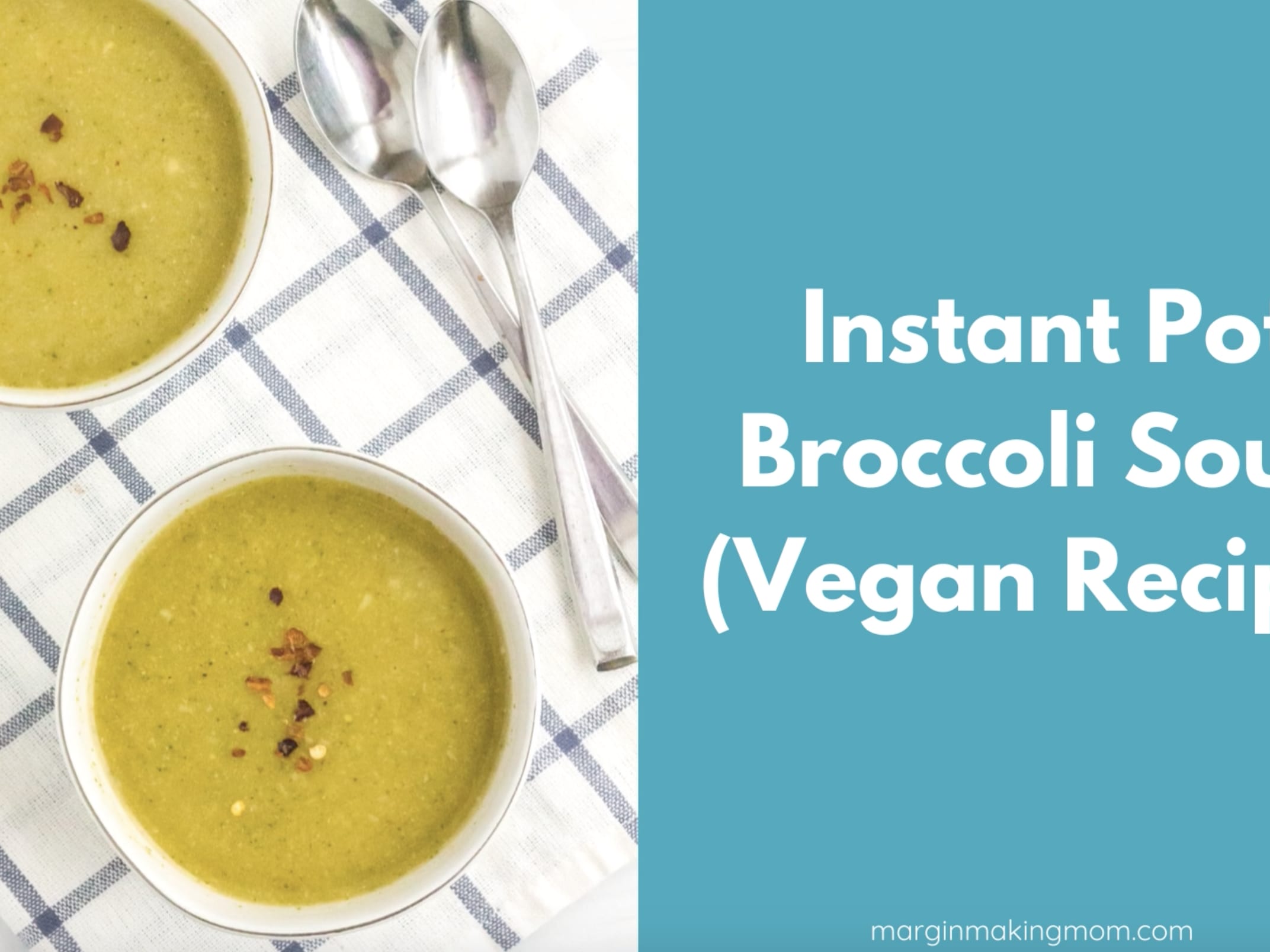 Instant pot shop broccoli soup vegan