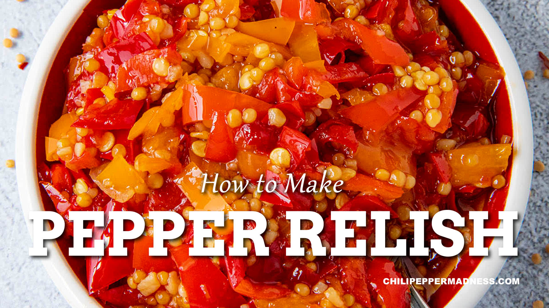 Super Simple Spicy Relish - Hot Rod's Recipes