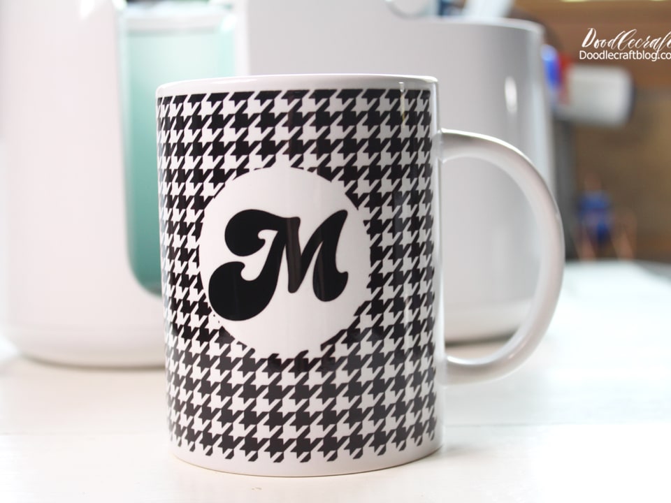 DIY Monogram Coffee Mugs for Every Mom In Your Life - Cricut