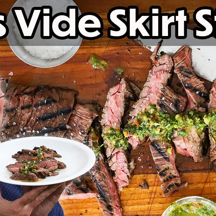 Skirt steak sous vide hotsell