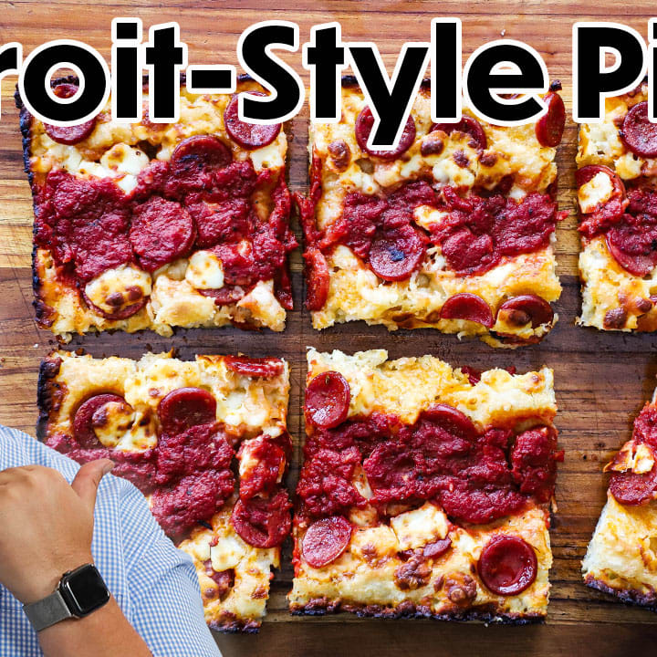 New Seasoned 10 x 14 - Authentic STEEL Detroit Style Pizza Pan