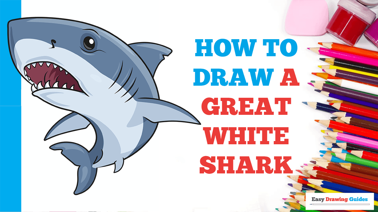 How to Draw a Whale Shark - Really Easy Drawing Tutorial