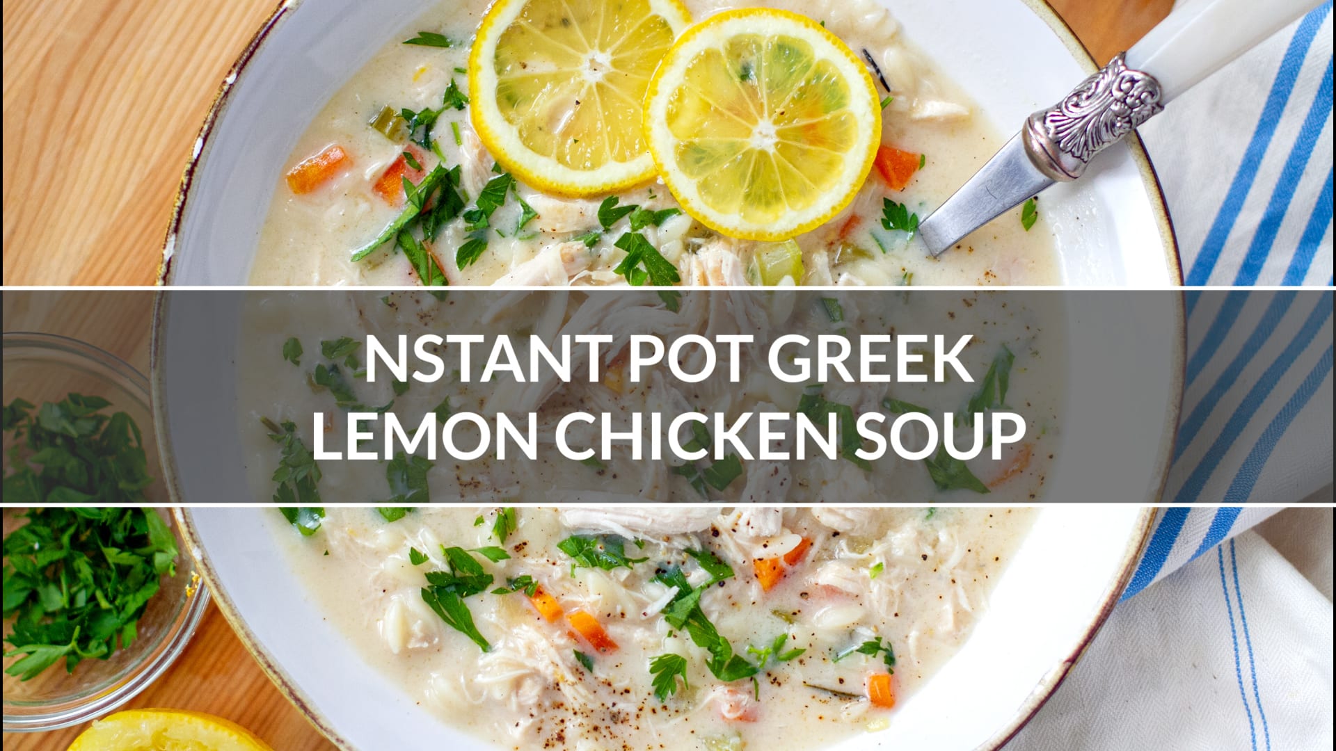 Instant pot greek lemon chicken soup deals