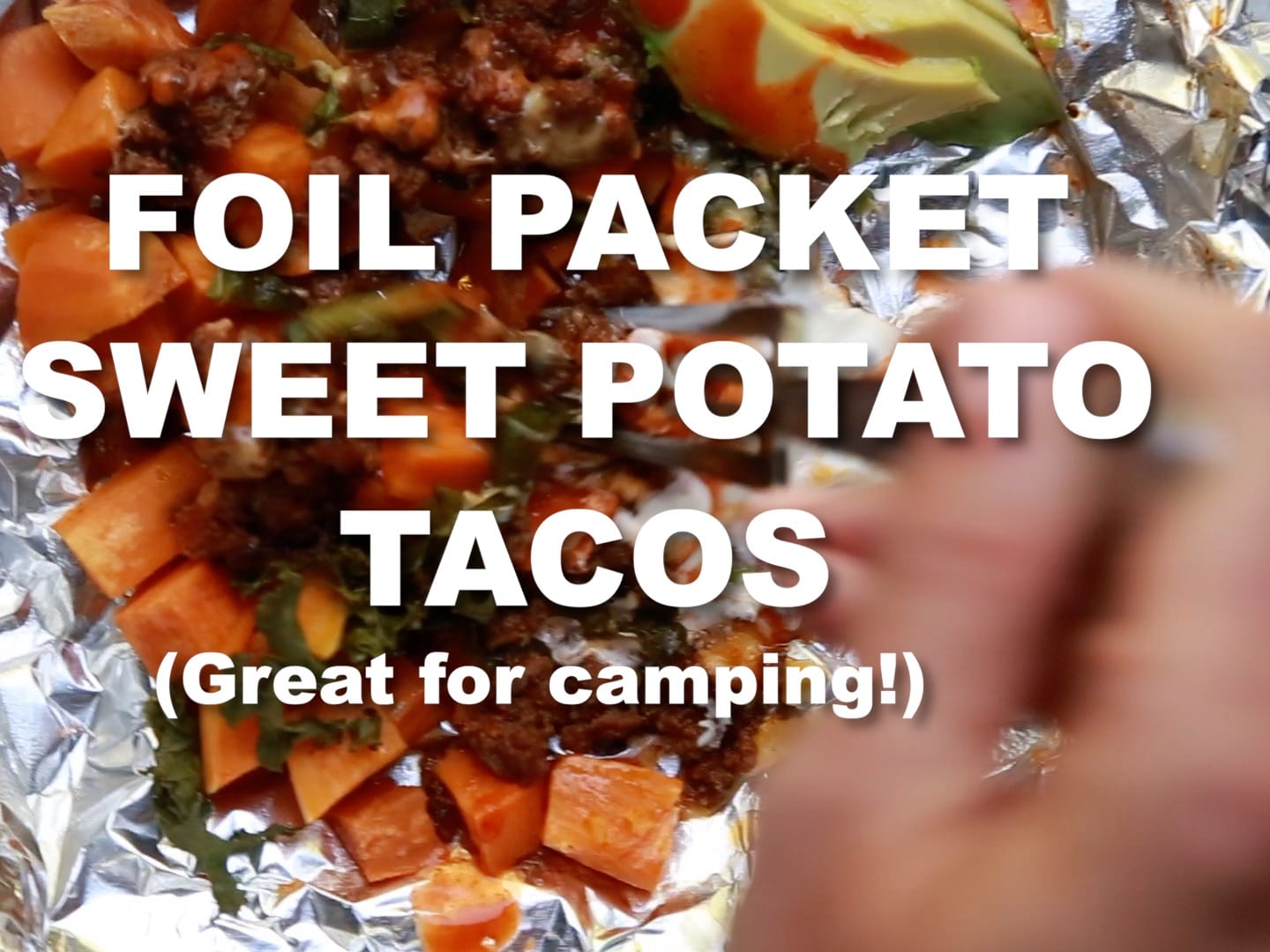 Easy Camping Skillet BBQ Recipe with Ground Meat and Sweet Potatoes