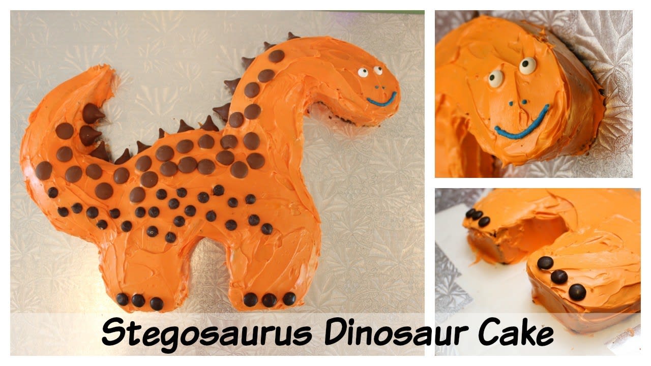 Dinosaur Top Stencil for Cakes