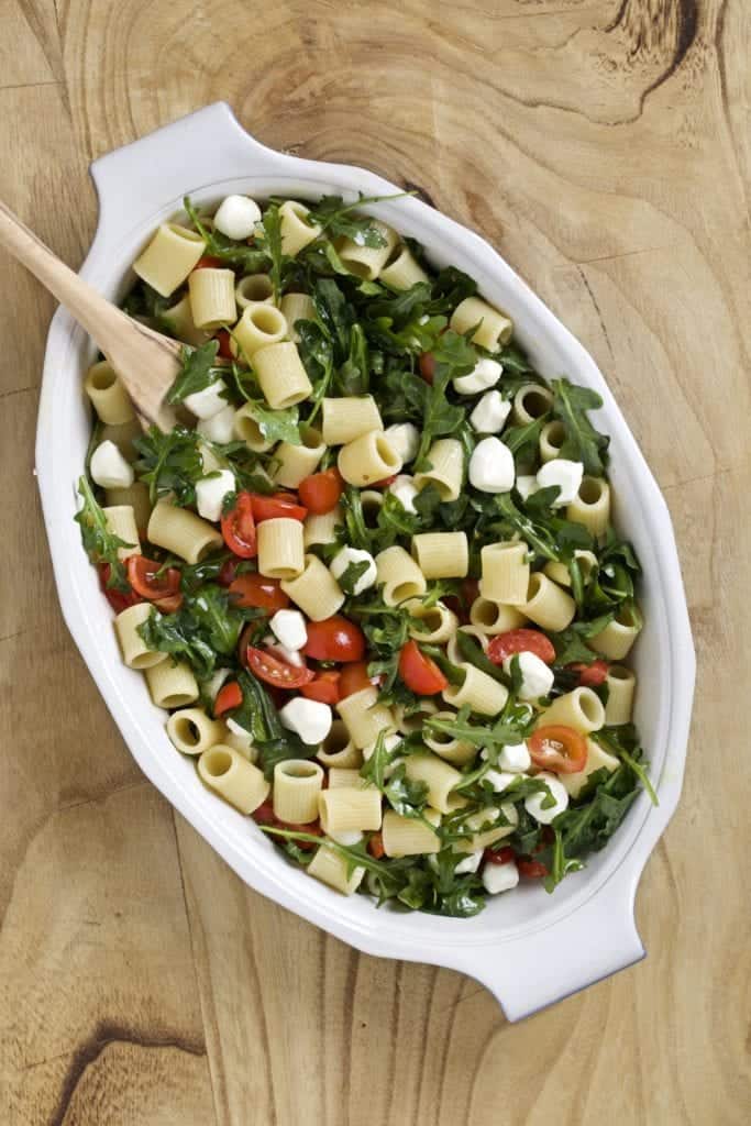 Arugula, Apple, and Pistachio Salad in Parmigiano Cups - CucinaByElena