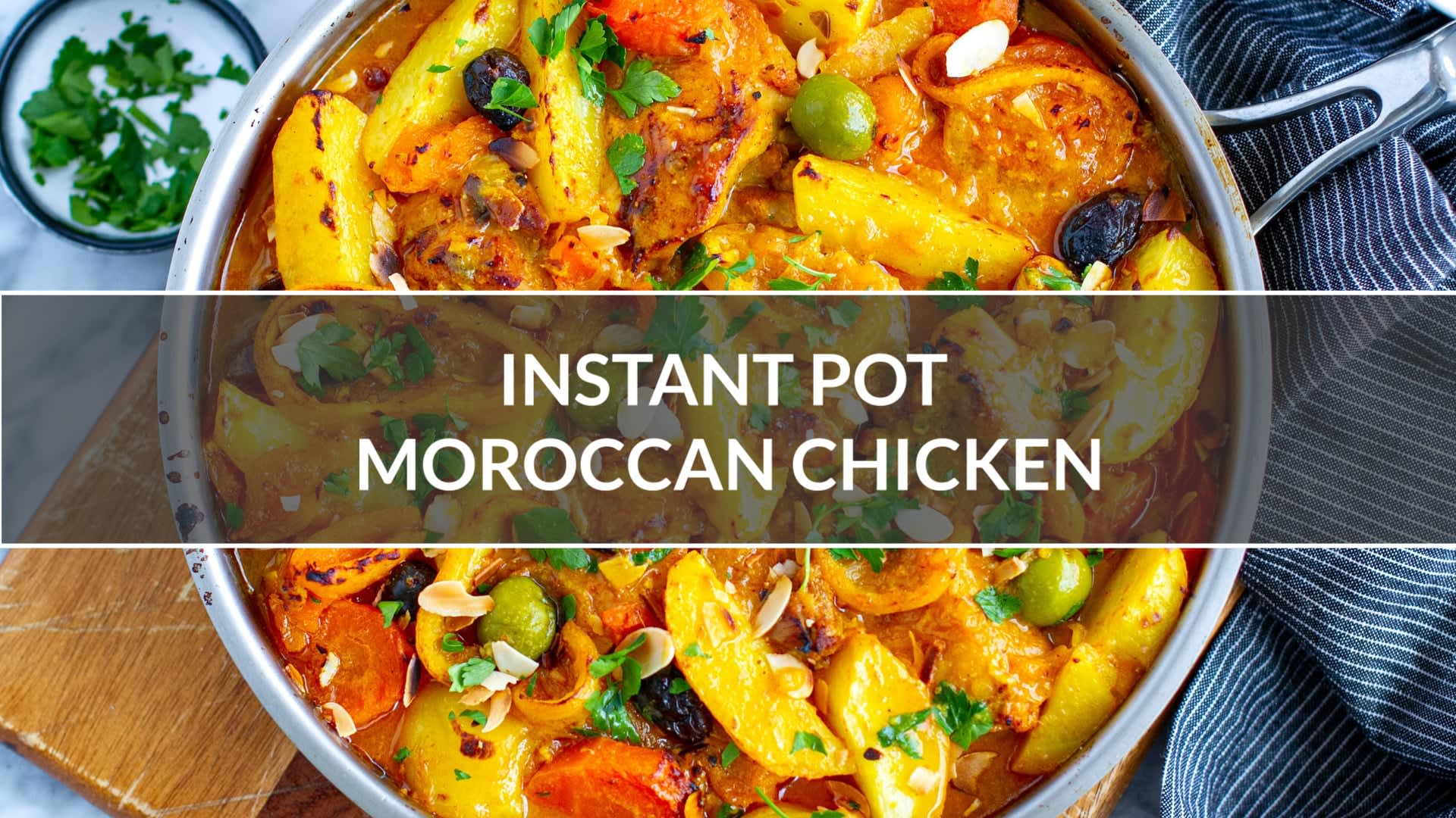 Moroccan chicken tagine deals instant pot miracle