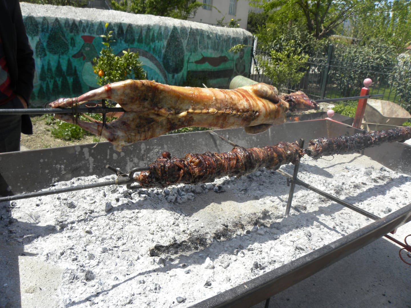 Lamb top spit marinade