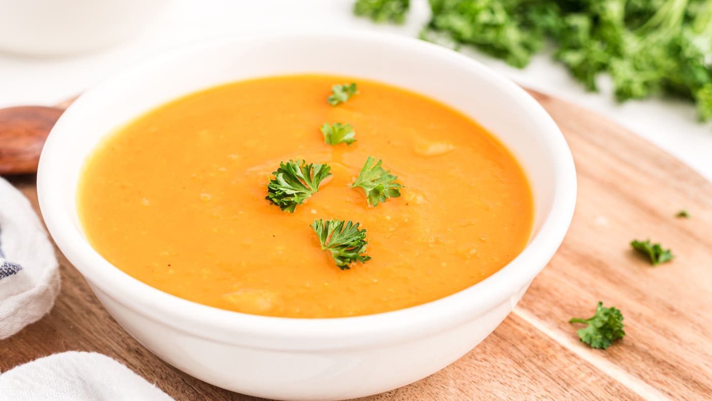 Instant loss butternut squash soup sales