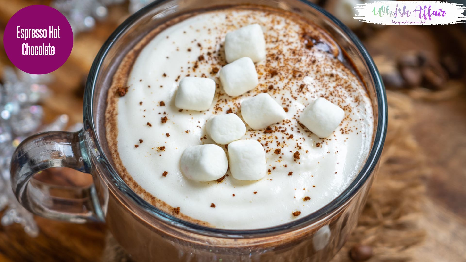 Hot Chocolate Coffee with Marshmallows