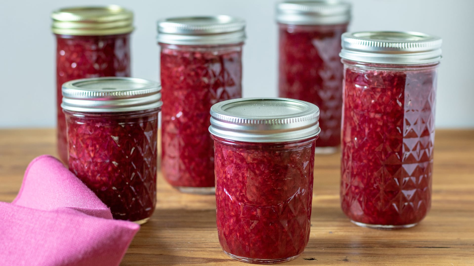 Easy Seedless Raspberry Jam -- so quick to make!