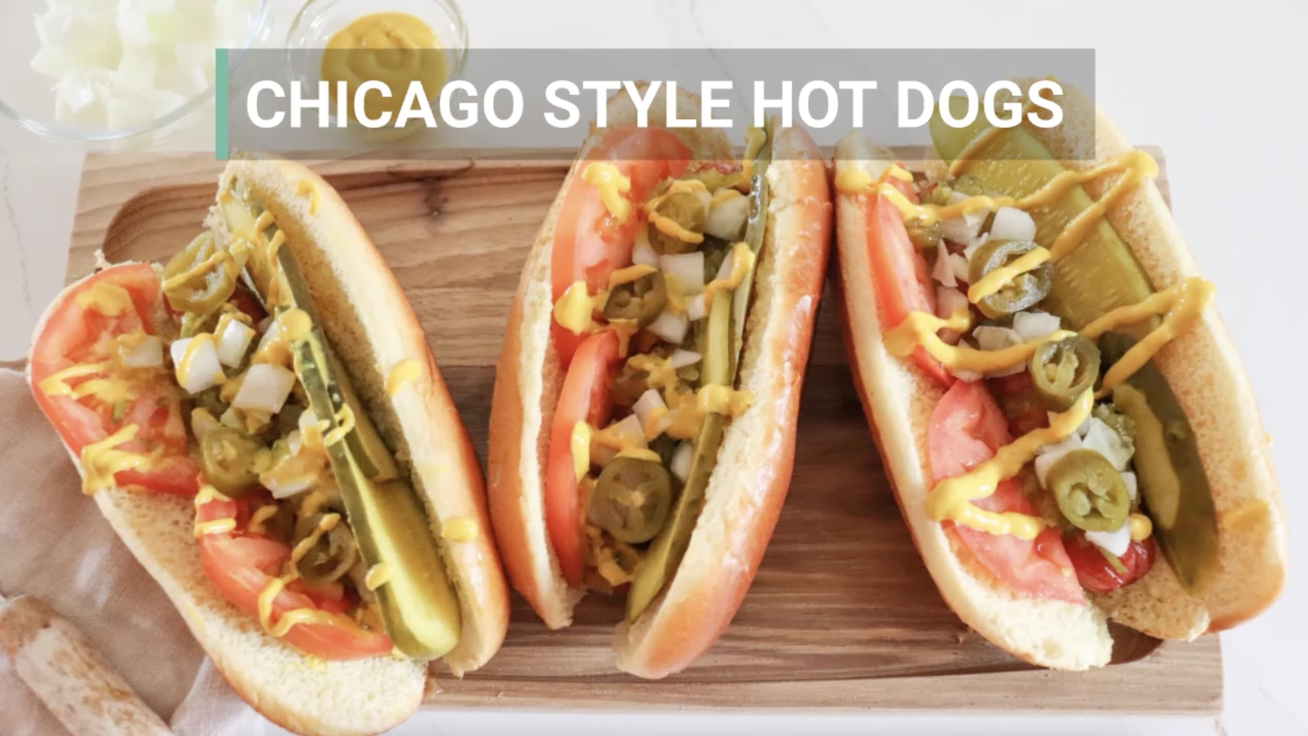 Best Ever - Classic Chicago Style Hotdog - Grillin With Dad